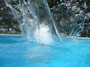 View of fountain