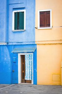 Blue door