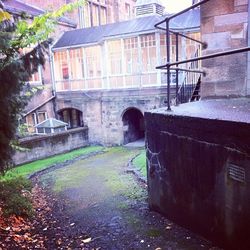 View of old building