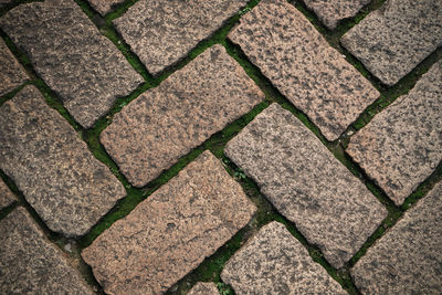 Full frame shot of tiled floor