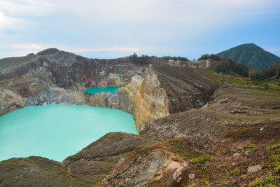 Kelimutu national park, indonesia