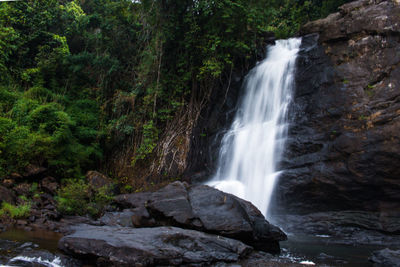 View of waterfall