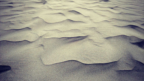 Full frame shot of ice on land