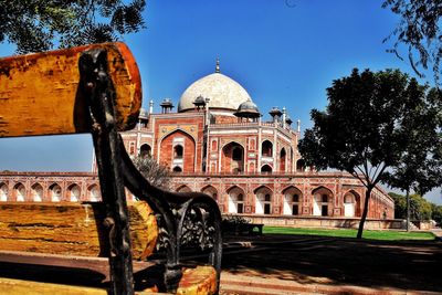 View of historical building