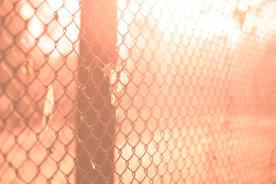Full frame shot of chainlink fence