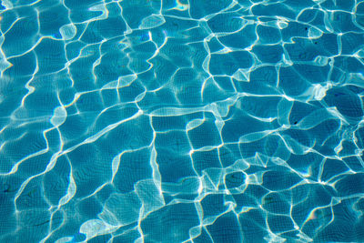 Full frame shot of swimming pool