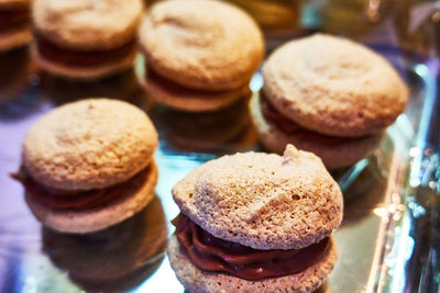 Close-up of homemade cookie