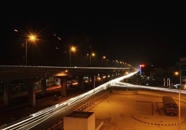 STREET LIGHT AT NIGHT