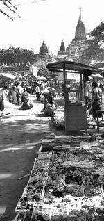 Group of people in temple