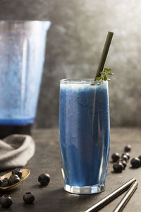 Close-up of drink on table