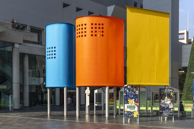 Close-up of metallic structure