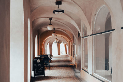 Corridor of building