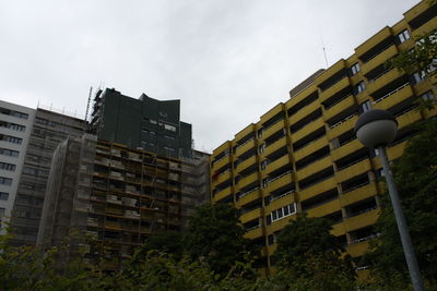 Low angle view of building against sky