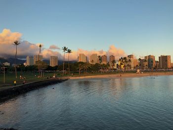 View of cityscape against sky