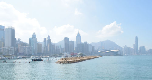 Hong kong skyline