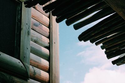 Low angle view of built structure