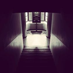 Staircase in corridor