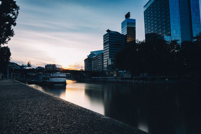 Modern cityscape against sky