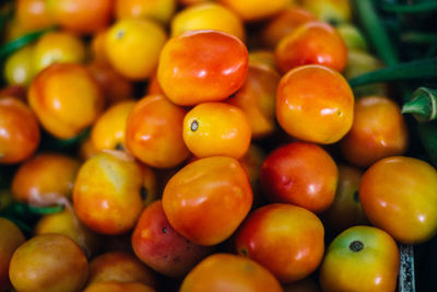Close-up of fruits at market stall