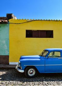 Cars on street