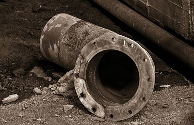 Close-up of rusty metal