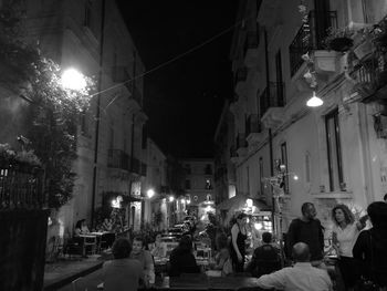 Street light at night