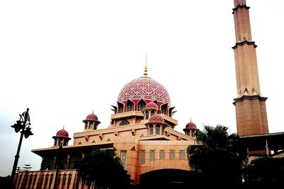 Low angle view of traditional building against sky