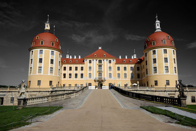 View of historical building in city