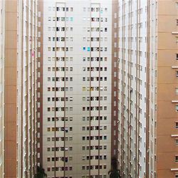 Low angle view of modern building