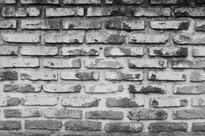 Full frame shot of brick wall