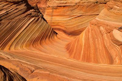 Full frame shot of rock formations