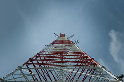 Low angle view of built structure against sky