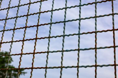 Full frame shot of chainlink fence