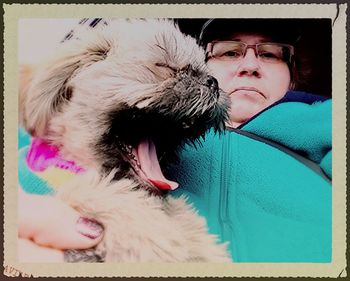 Portrait of young woman