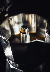 Close-up of coffee on table