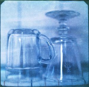 Close-up of wine glass