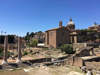 Roman forum palatine hill