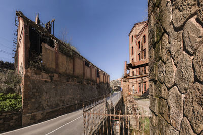 Castle against clear sky