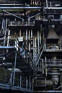 Low angle view of industrial building