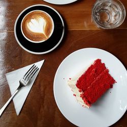 Close-up of food on table