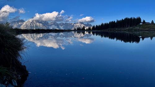 Blick auf den wilder kaiser