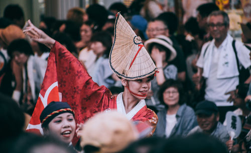 Group of people in traditional clothing