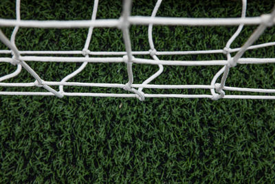 Full frame shot of soccer field