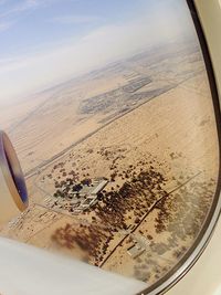Aerial view of landscape
