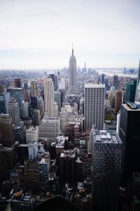 Aerial view of a city