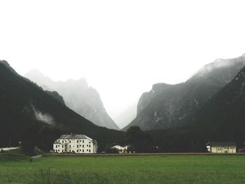 Scenic view of mountains