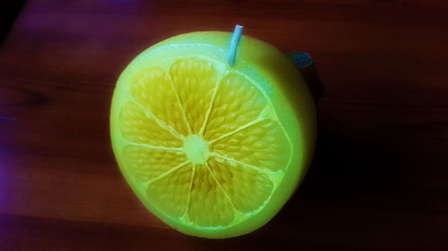 Close-up of fruit slices