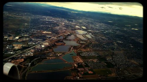 Aerial view of cityscape