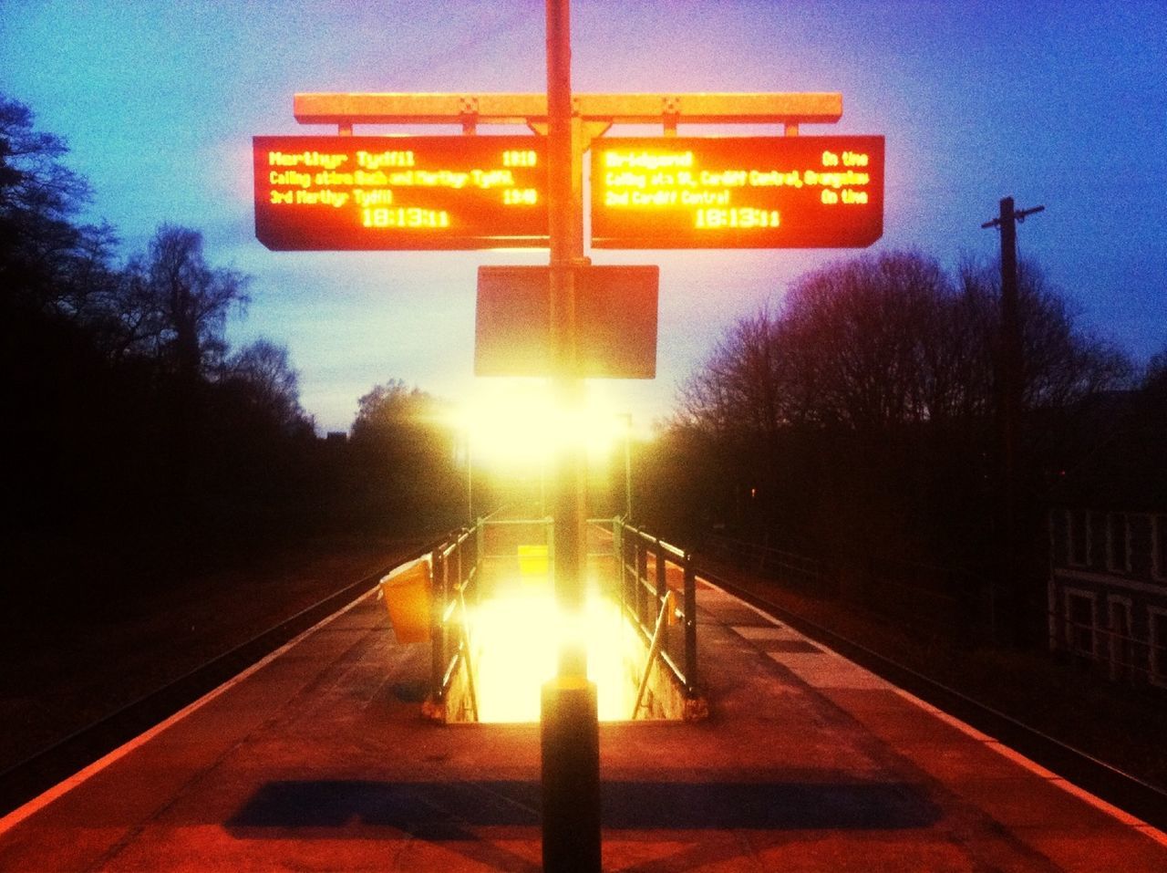 Trefforest Estate Railway Station (TRE)