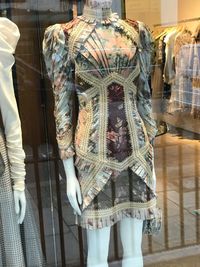 Close-up of clothes for sale at store